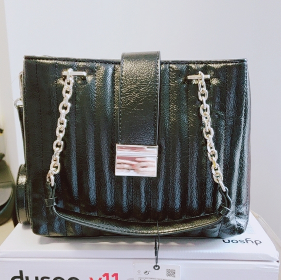 Zara Bags Zara Quilted Gold Trim Shoulder Bag Poshmark